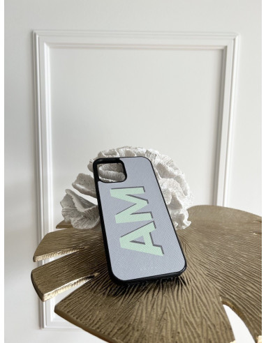 iPhone 12 Pro max case with monogram am