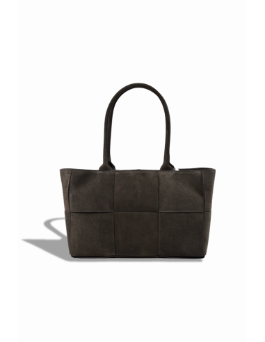 Stacy Bag Choco Zamsz