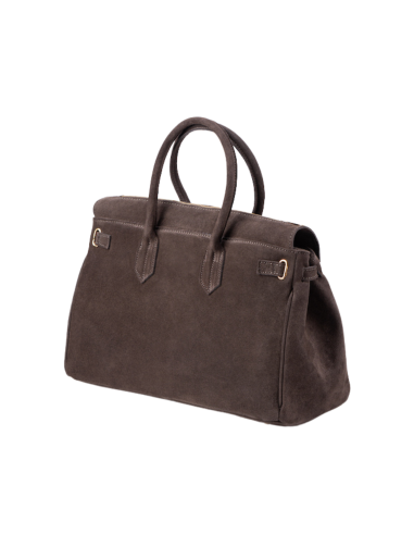 Tracy Bag Choco Suede