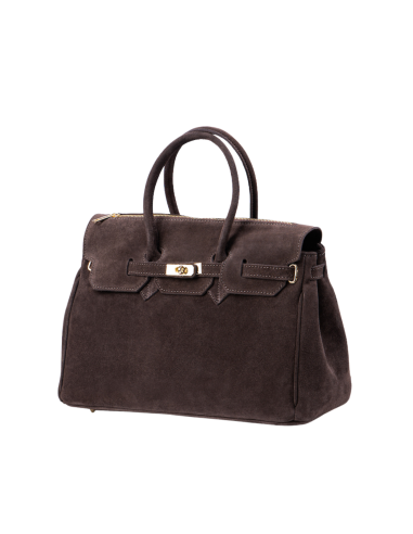 Tracy Bag Choco Zamsz