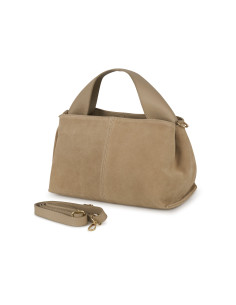 Cloud Bag Taupe Suede 2
