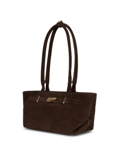 Penelope Bag Choco Zamsz 2