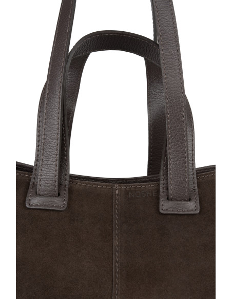 Sandy Bag Choco Suede
