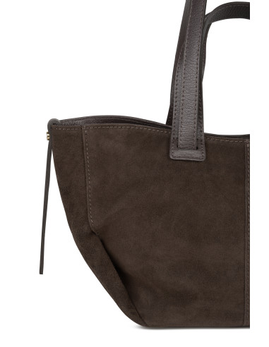 Sandy Bag Choco Suede