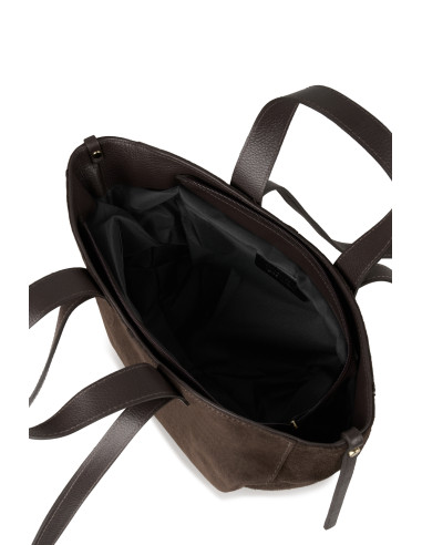 Sandy Bag Choco Suede