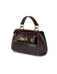 Lily Choco Croco Bag 2