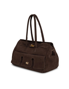 Misty Choco Bag Zamsz 2