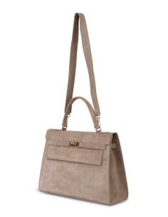 St. Tropez Bag Taupe Zamsz 2