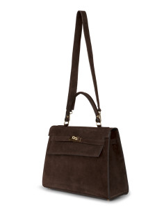 St. Tropez Bag Choco Zamsz 2