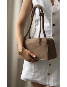 Milly Bag Mocca Suede 2